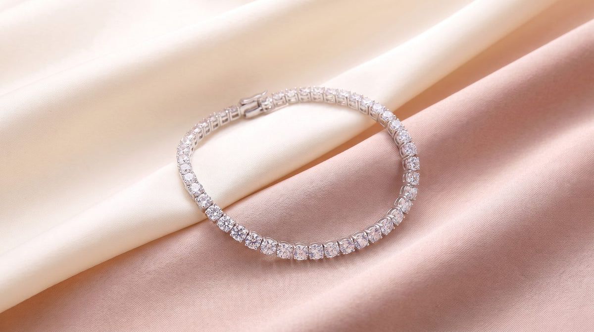 Bracelets collection - moissanite bracelets