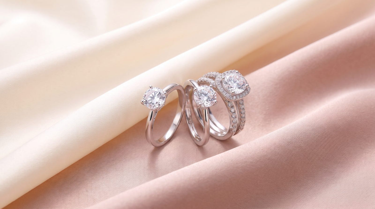 Rings collection - moissanite rings