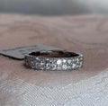 BelleAire Boutique Moissanite Band, .90 Ct, Sizes 8, 9, 10