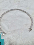BelleAire 5.32 TCW 3mm Moissanite Tennis Bracelet, 7-1/2"